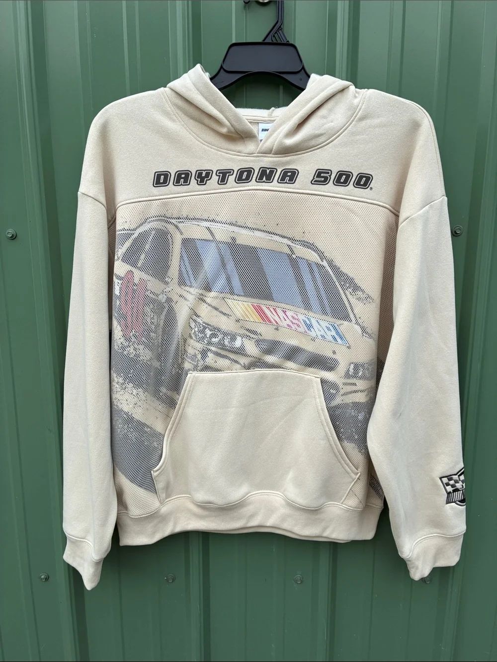 Men’s NASCAR Knit Hoodie Sweatshirt Size XL